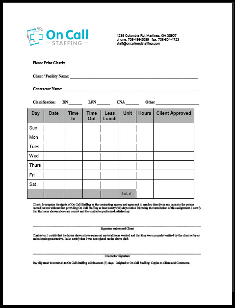 weekly-timesheet-on-call-medical-staffing-in-home-care